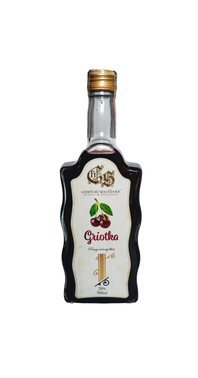Chateau Selešťany Griotka 20% višňový likér třešňový