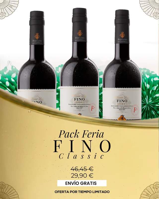 Fernando de Castilla Classic Fino sherry 3×0,75 l suché