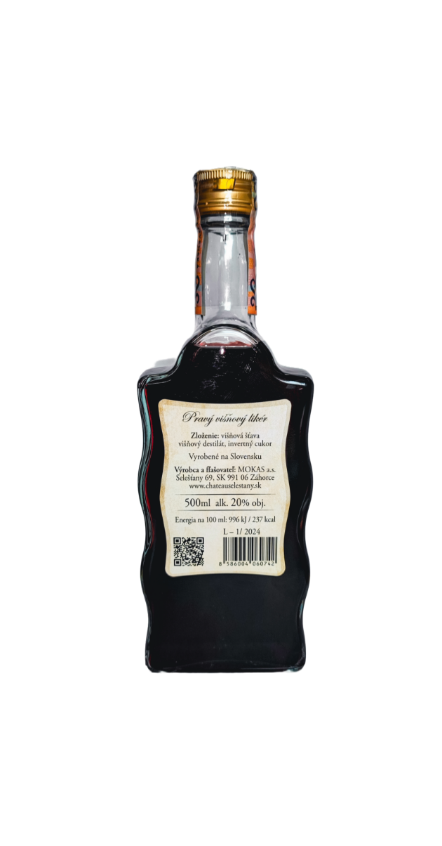 Chateau Selešťany Griotka 20% višňový likér třešňový
