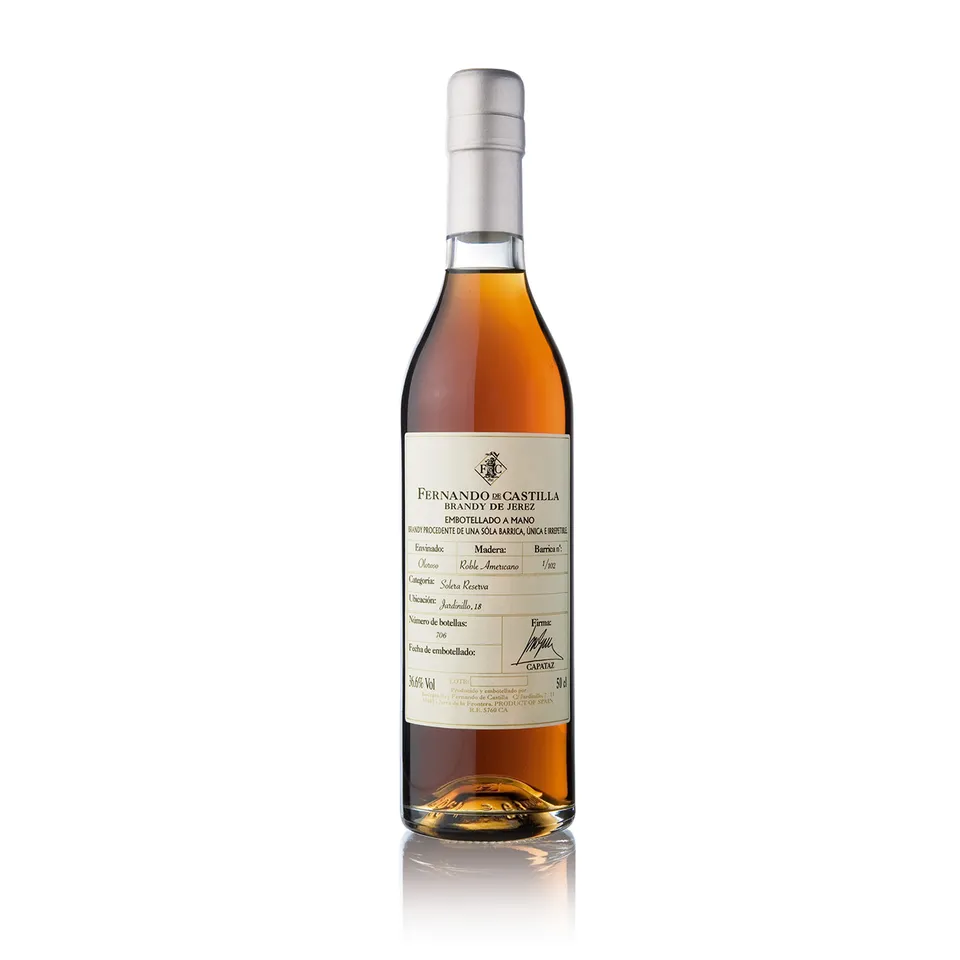 Fernando de Castilla Solera Reserva Single Cask Plata brandy Jerez