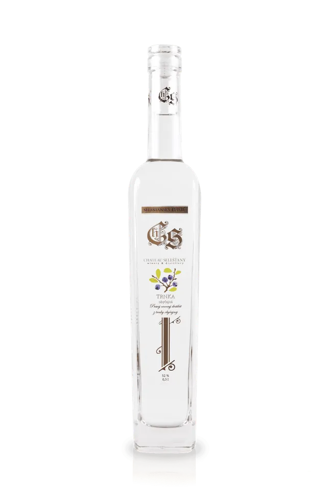 Chateau Selešťany Trnkovica 52% trnková pálenka