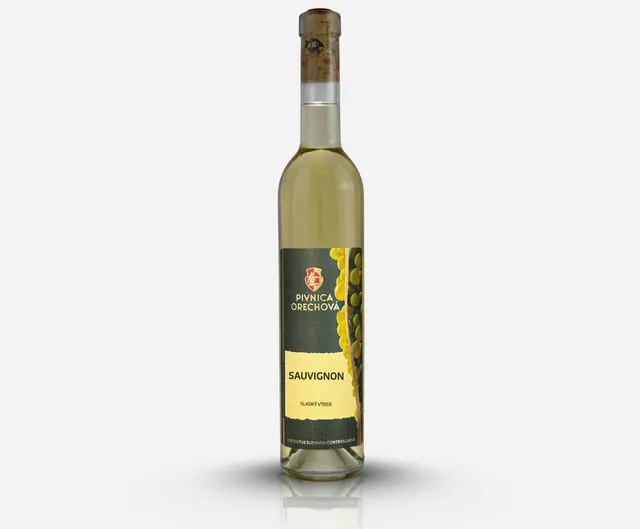 Pivnica Orechová Výber z hrozna Sauvignon víno sladké 2025