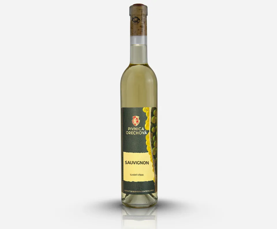 Pivnica Orechová Výber z hrozna Sauvignon víno sladké 2025