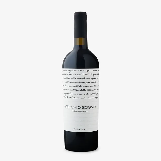 Tenuta Giustini Vecchio Sogno Negroamaro červené víno Salento IGP