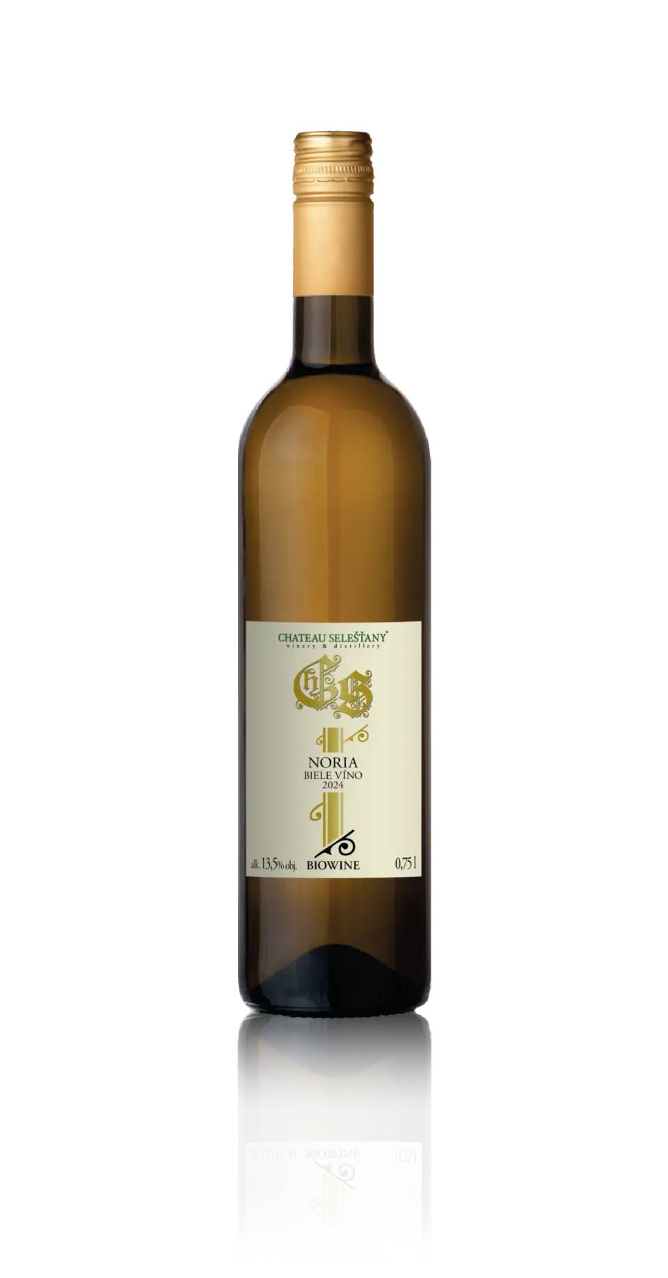 Chateau Selešťany Noria BioWine 2024 bílé bio
