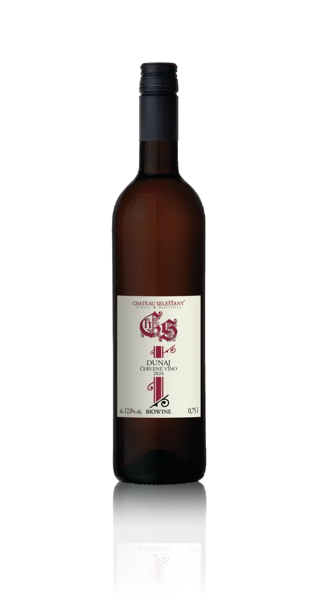 Chateau Selešťany Dunaj BioWine víno 2024 červené
