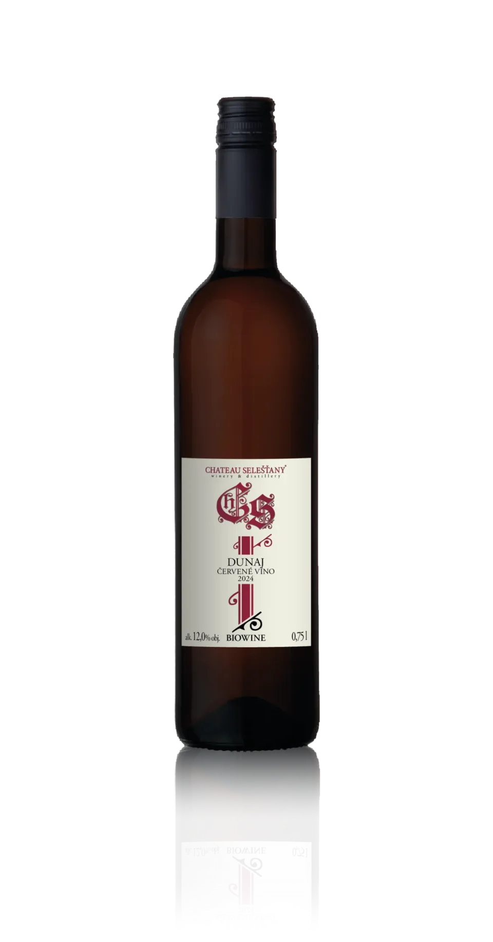 Chateau Selešťany Dunaj BioWine víno 2024 červené