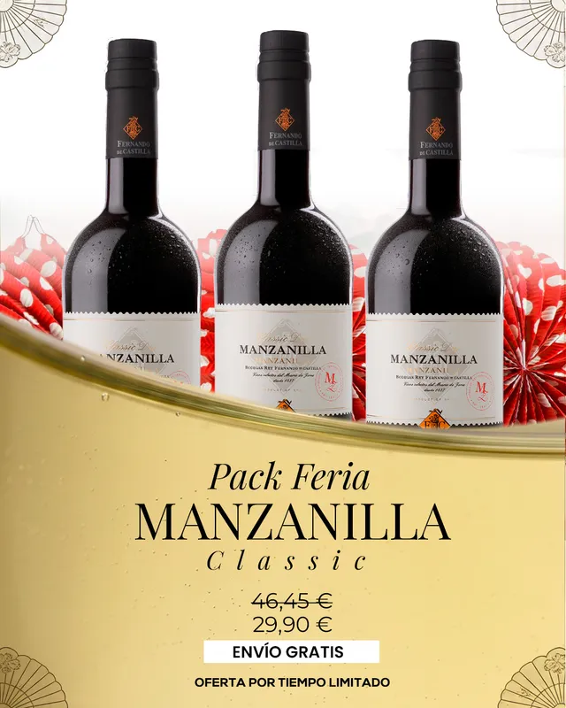 Fernando de Castilla Classic Manzanilla sherry 3x0,75 l suchá