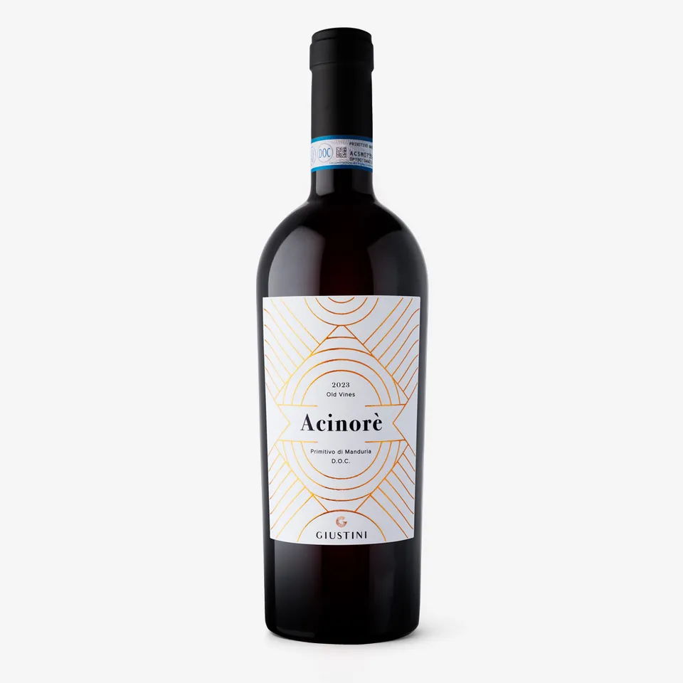 Tenuta Giustini Acinorè Primitivo di Manduria 0,75 l staré keře