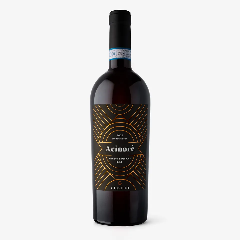 Tenuta Giustini Acinorè Primitivo di Manduria víno 0,75 l