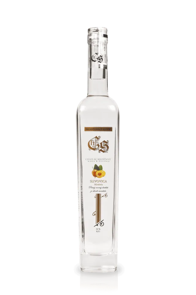 Chateau Selešťany Mirabela slivovica 52% mirabelka