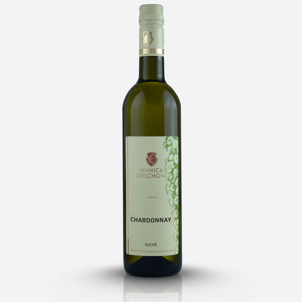 Pivnica Orechová Chardonnay 2025 víno suché low alcohol