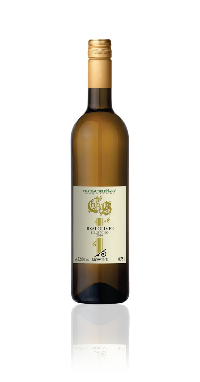 Chateau Selešťany Irsai Oliver BioWine 2024 bílé víno muškátové
