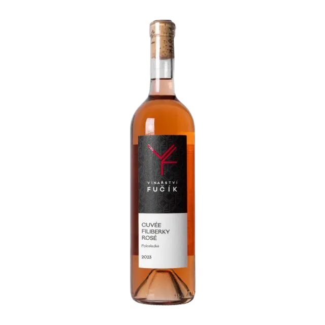 Filiberky Cuvée rosé 2023 lososové suché