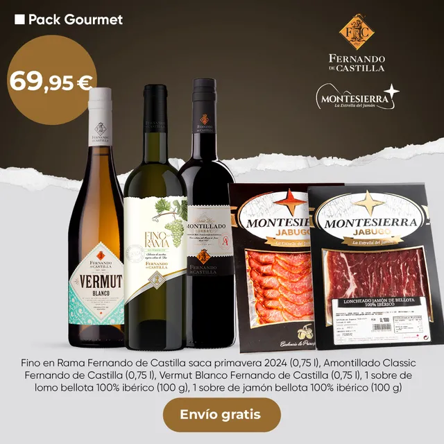 Fernando de Castilla Pack Gourmet dárková sada 3×0,75 l