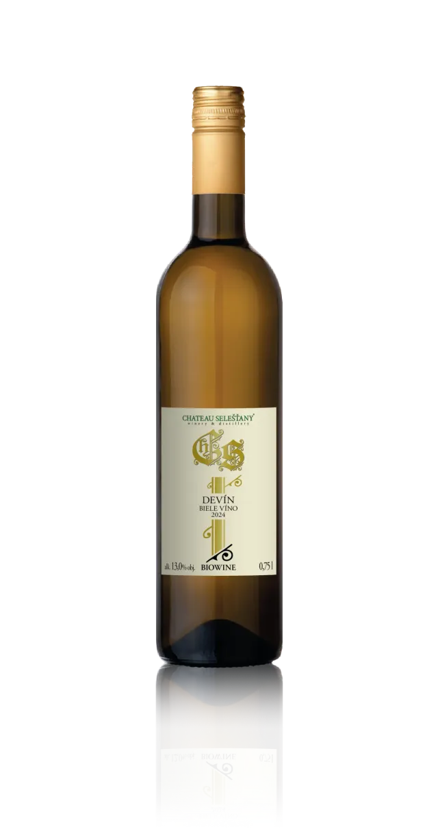 Chateau Selešťany Devín 2024 biovíno bílé aromatické