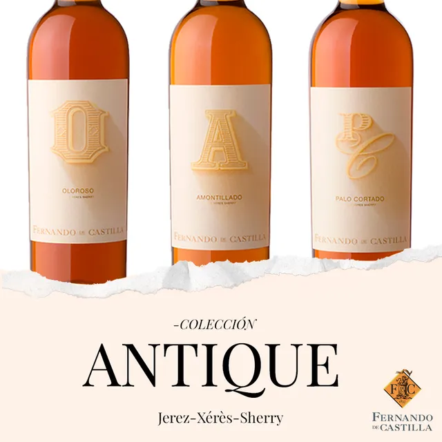Fernando de Castilla Antique Colección sherry sada 3 lahví suché