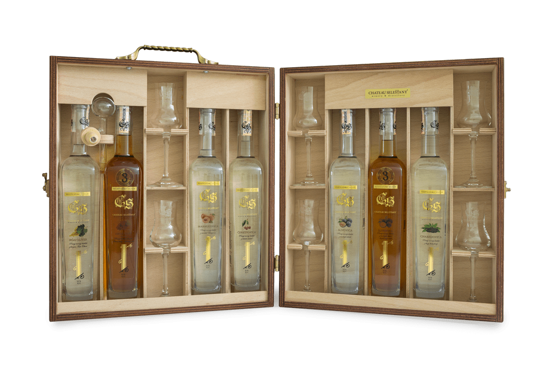 Chateau Selešťany degustační sada velká 3,5 l vína k ochutnání