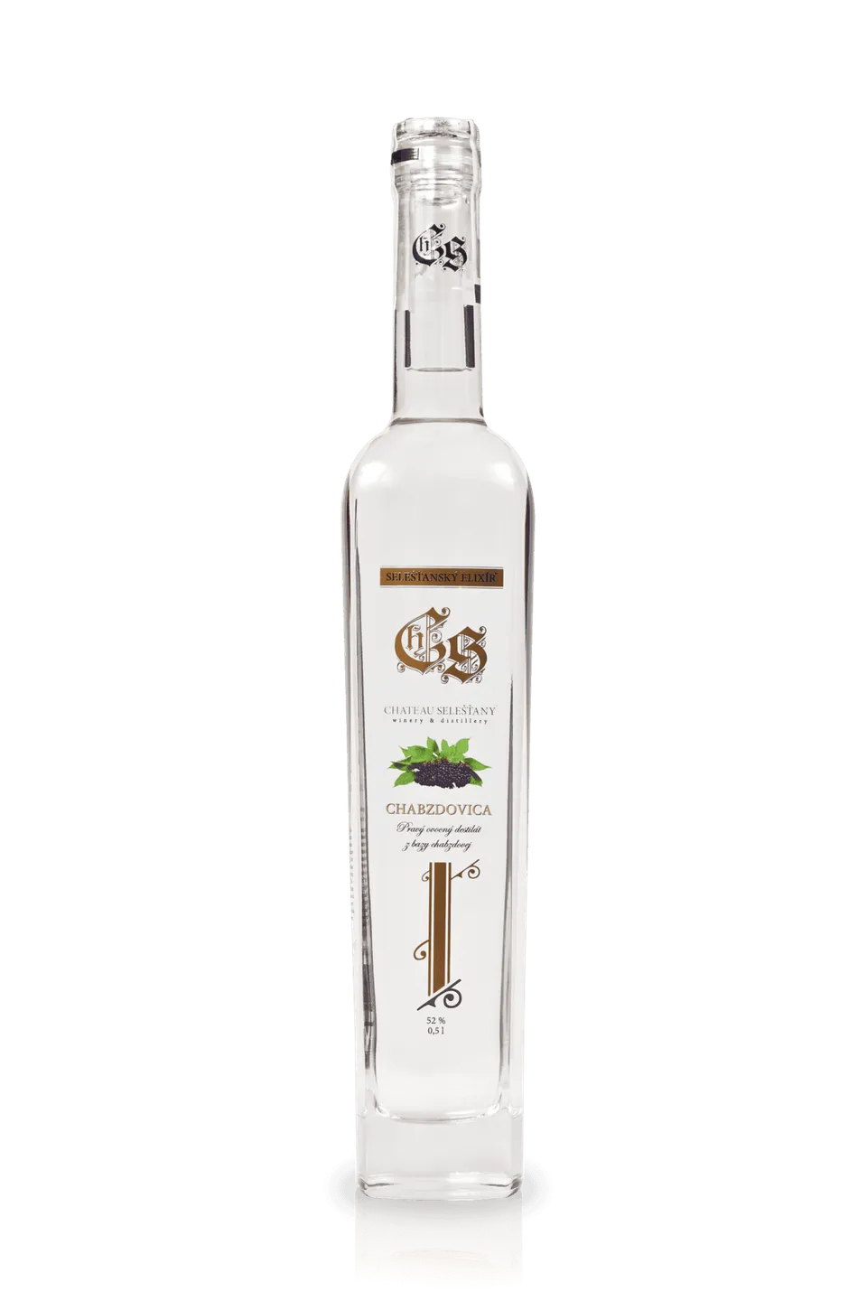 Chateau Selešťany Chabzdovica destilát 52%