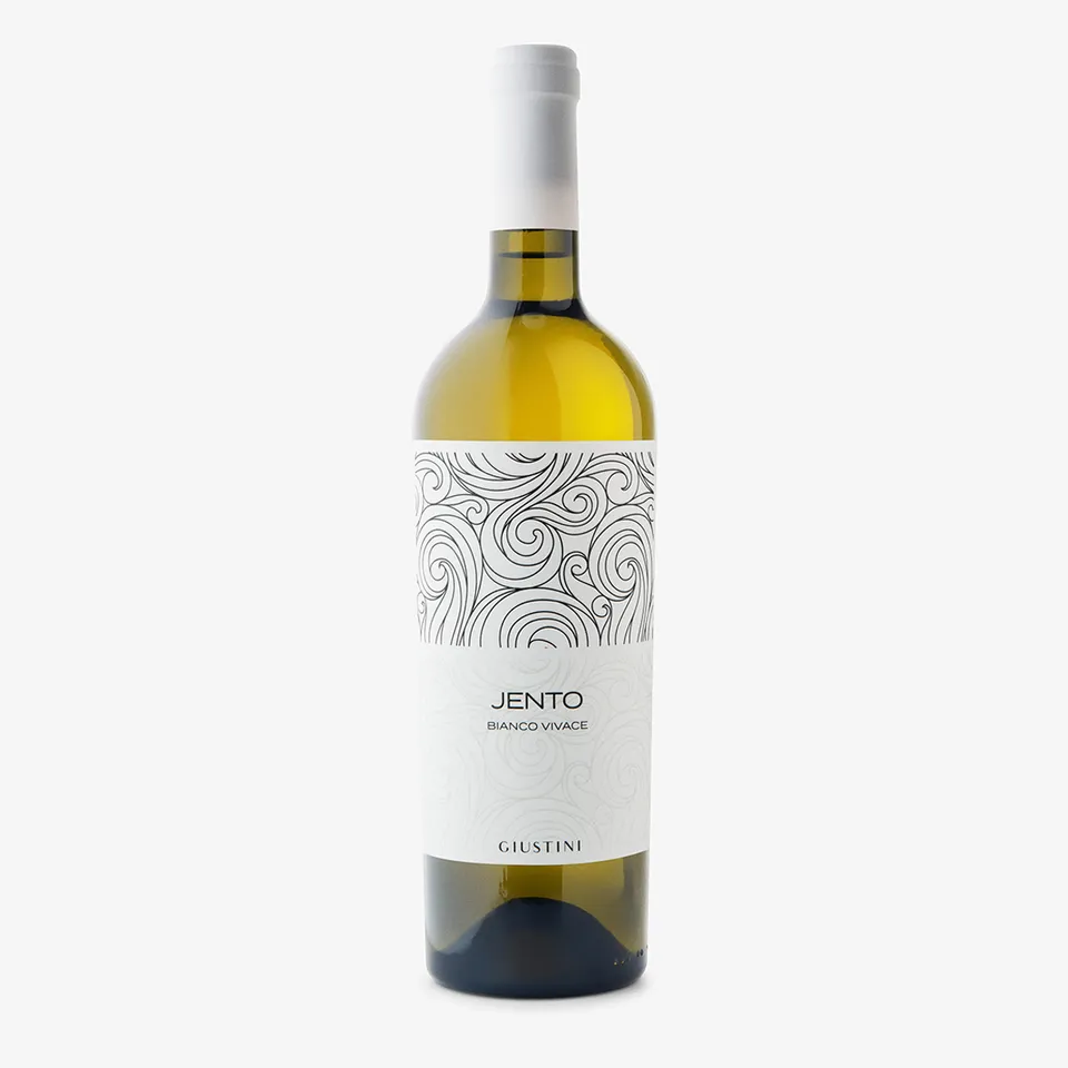 Tenuta Giustini Jento Bianco Vivace bílé perlivé víno Puglia IGP