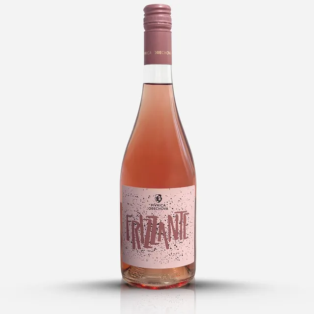 Frizzante Orechová Rosé polosuché perlivé víno