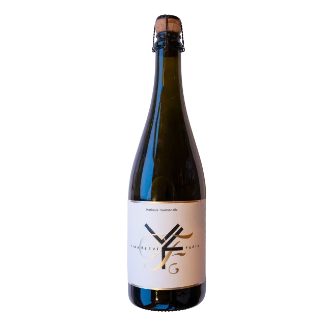 Fučík Sekt Brut 2020 šumivé víno Chardonnay