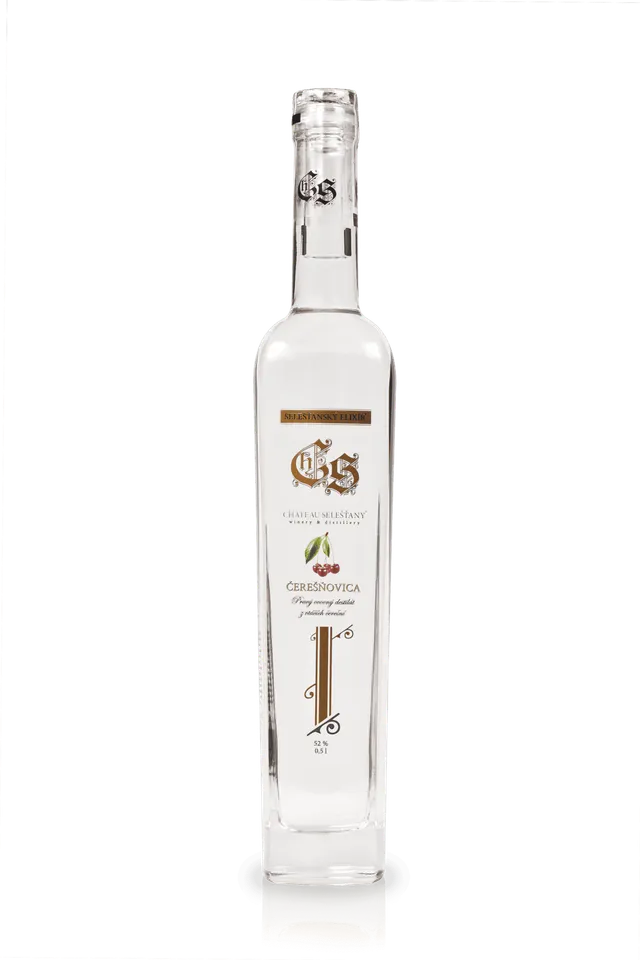 Chateau Selešťany Čerešňovica 52% ovocná pálenka třešňová