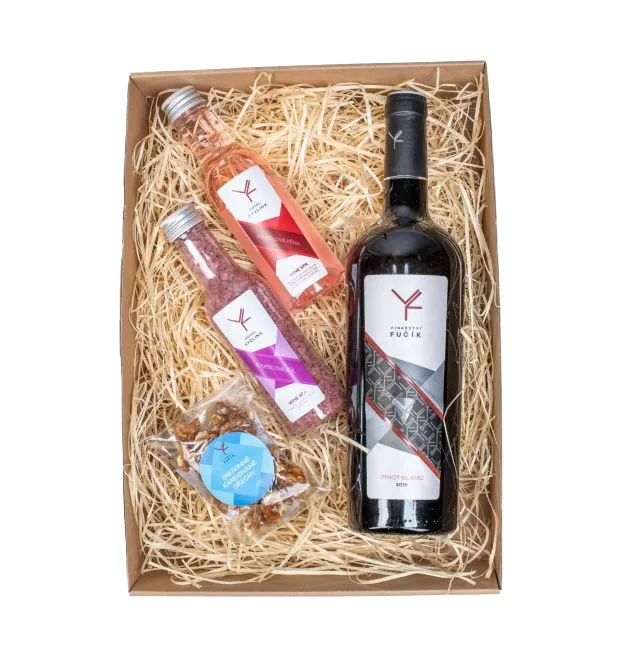Fučík Wine Spa dárkový balíček Chardonnay 2022 2x