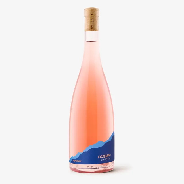 Tenuta Giustini Costiero Negroamaro rosé víno 0,75 l