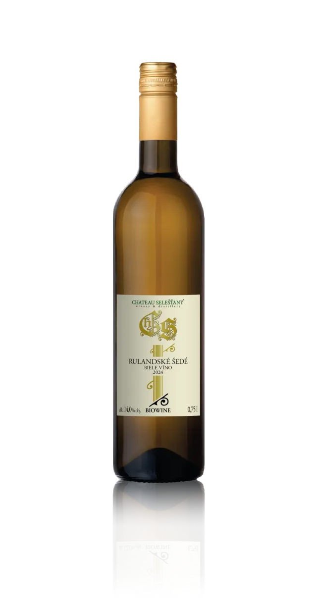 Chateau Selešťany Rulandské šedé BioWine 2024 bílé víno